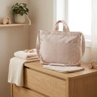 Luiertas Kidzroom rib Care Sofia Tenderness Beige