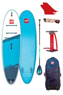 Red Paddle 9&apos;8″ Ride MSL CT SUP SET