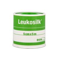 Leukosilk Hechtpleister 5m x 5cm 1024 1 Stuks