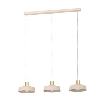 Eglo HanglampValdiola 3-lichts zandbruin - 900431