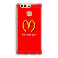 I'm lovin' you: Huawei P9 Transparant Hoesje