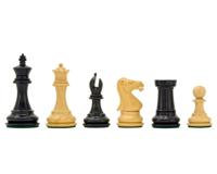 Windsor Serie Ebbenhouten Staunton Schaakstukken 8 cm