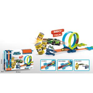 Tender Toys Auto Racebaan Looping Speelset met 2 Auto's