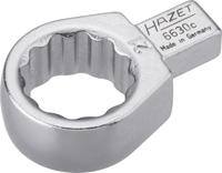 HAZET Insteekringsleutel 6630C-21 · 9 x 12 mm insteekvierkant massief · Buitentwaalfkant tractieprofiel · SW 21 mm
