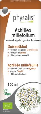 Physalis Plantendruppels Vloeibaar Achillea Millefolium 100ml Physalis Plantendruppels Vloeibaar Achillea Millefolium 100ml