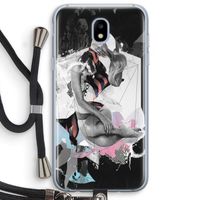 Camouflage de sommeil: Samsung Galaxy J5 (2017) Transparant Hoesje met koord