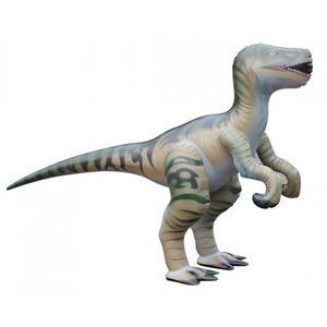 Opblaasbare levensechte Velociraptor 130 cm