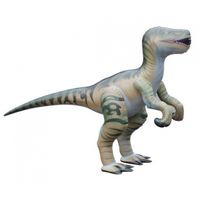 Opblaasbare levensechte Velociraptor 130 cm - thumbnail