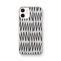 Marrakech Zigzag: iPhone 12 Transparant Hoesje
