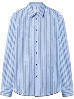 Off-White chemise à rayures - Bleu - thumbnail