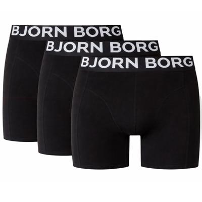 Bjorn Borg Boxershorts Organic cotton 3-pack zwart