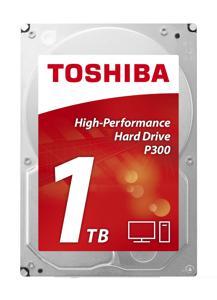 Toshiba P300 1TB interne harde schijf 7200 RPM 64 MB 3.5" SATA III