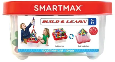 Smart Max build en learn box met 100 onderdelen