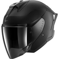 SHARK Skwal Jet Cup Dark Shadow, Jethelm of scooter helm, Mat zwart KMA
