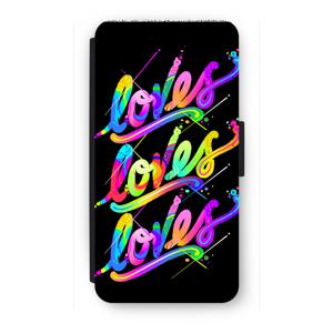 Loves: iPhone 8 Plus Flip Hoesje