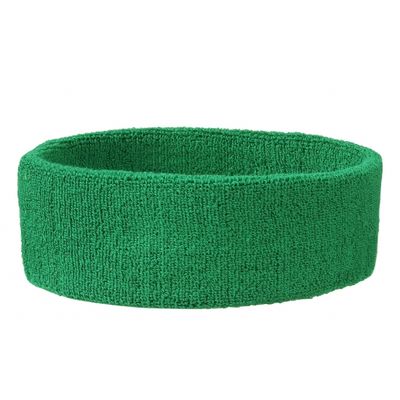 Hoofd zweetbandjes sport groen