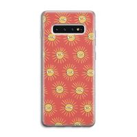 Zon: Samsung Galaxy S10 4G Transparant Hoesje