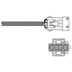 Delphi Diesel Lambda-sonde ES10795-12B1