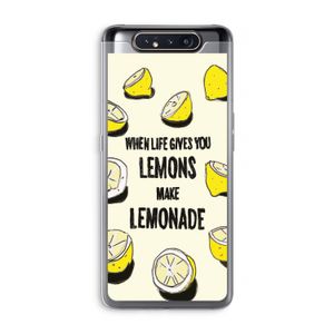 Lemonade: Samsung Galaxy A80 Transparant Hoesje