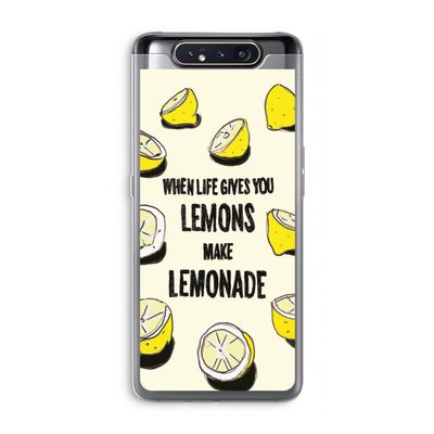 Lemonade: Samsung Galaxy A80 Transparant Hoesje