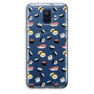 Sushi time: Samsung Galaxy A6 (2018) Transparant Hoesje
