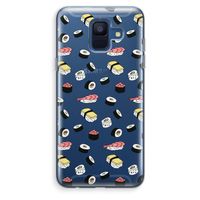Sushi time: Samsung Galaxy A6 (2018) Transparant Hoesje
