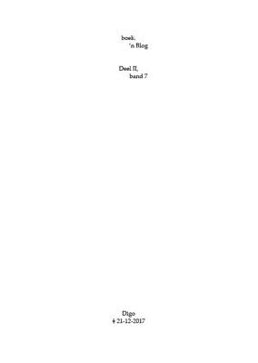 boek.-'n Blog, deel II, band 7 (Paperback)