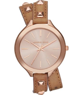 Horlogeband Michael Kors MK2299 Leder Bruin 12mm