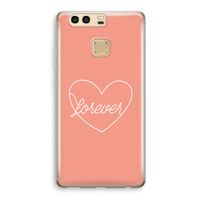 Forever heart: Huawei P9 Transparant Hoesje