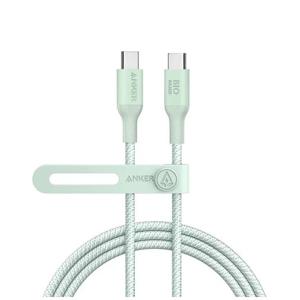 Anker 544 USB-C to USB-C Cable Bio-Nylon 1.8M140W Oplader Groen