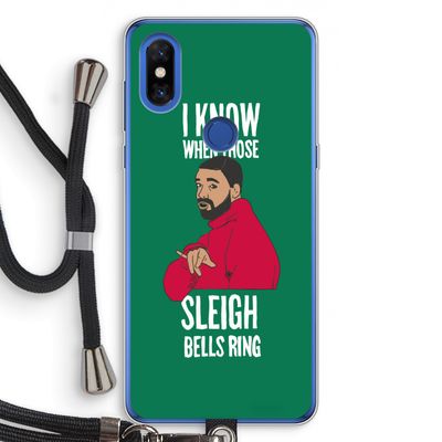 Sleigh Bells Ring: Xiaomi Mi Mix 3 Transparant Hoesje met koord
