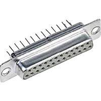 Harting 09670154755 D-sub female connector 180 ° Aantal polen: 15 Solderen 1 stuk(s) - thumbnail