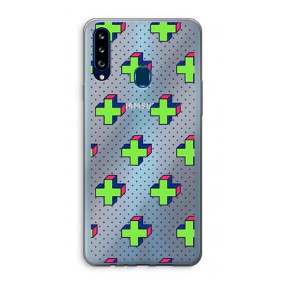 8-bit N°10: Samsung Galaxy A20s Transparant Hoesje