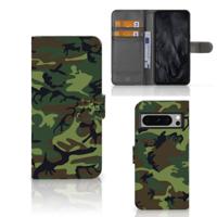 Google Pixel 8 Pro | Telefoon Hoesje | Army Dark