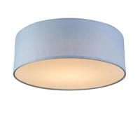 QAZQA Plafondlamp blauw 30 cm incl. LED - Drum LED