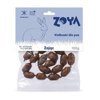 ZOYA Hare sausages - traktatie voor hond - 100g