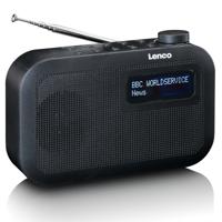 LENCO PDR-016BK - Draagbare DAB+/FM radio met Bluetooth® - Radio op batterijen