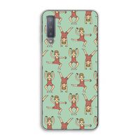 Gymboys: Samsung Galaxy A7 (2018) Transparant Hoesje