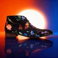 Velour Flora High Lureaux - Handgemaakte Nette Schoenen Voor Heren