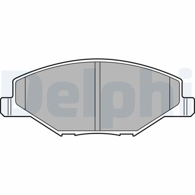 Remblokkenset, schijfrem LP2444