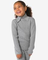 HEMA Kindertrui glitter zilver (zilver)