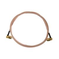 Mueller Electric BU-4150032036 Coaxkabel SMA-stekker SMA-stekker 0.91 m Transparant 1 stuk(s)