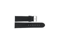 Horlogeband Universeel 62206.10.22 / Teju Leder Zwart 22mm