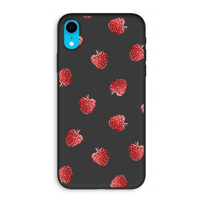 Framboosjes: iPhone XR Biologisch afbreekbaar hoesje