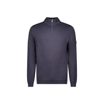 Airforce Knitwear Quarter Zip Casual Sweater Heren L
