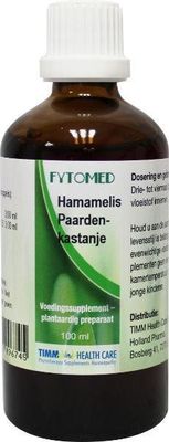 Hamamelis & paardenkastanje bio