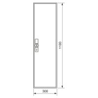 ZB31ES  - Empty meter cabinet IP44 1100x300mm ZB31ES - thumbnail