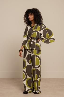 Cecil circle blouse - multi color - 13480