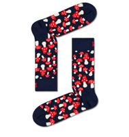 HAPPY SOCKS Donkerblauwe sokken met paddenstoelen Multi Katoen Printjes Unisex