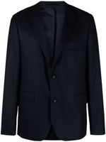 Officine Generale blazer à simple boutonnage - Bleu - thumbnail